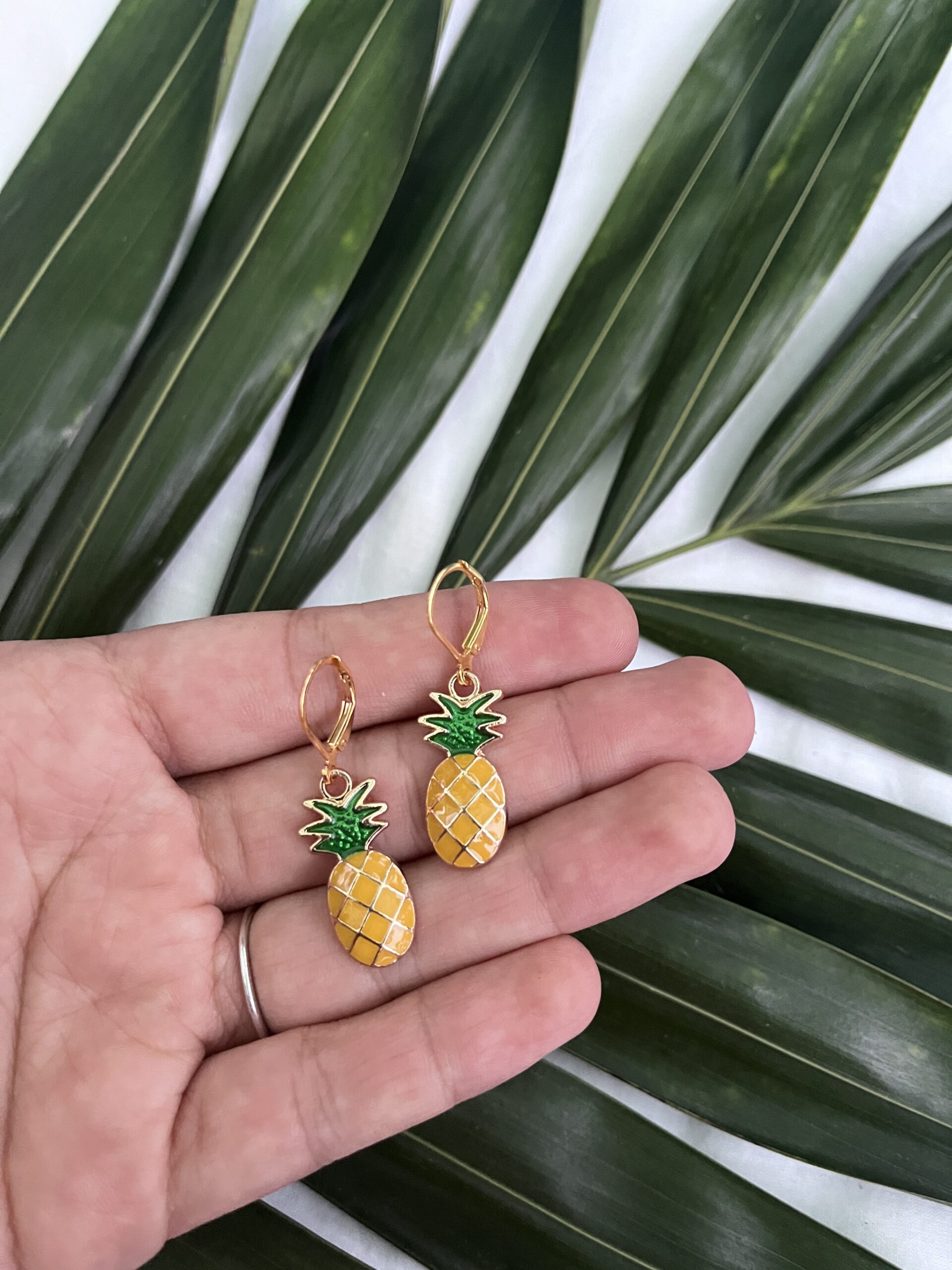 Pineapple earings